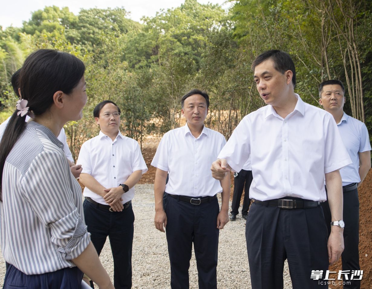 周海兵現場督辦突出生態環境問題整改情況