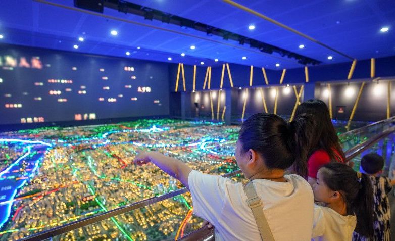 組圖丨體驗城市發展，感受長沙魅力，暑期納涼好去處——長沙市規劃展示館